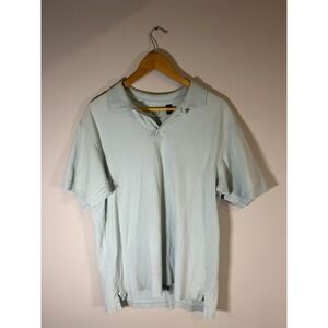 GAP Men's Light Blue Short Sleeve Classic Fit Polo Shirt‎ Size Medium
